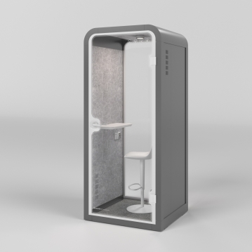 תא יחיד באפור