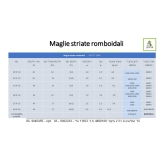 Maglie striate romboidali (25 / 31 / 17-28 / 24-41) - 