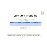 ULTRA LIMITS MTC BIG 805 - 